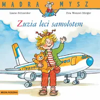 Okładka: Mądra Mysz. Zuzia leci samolotem