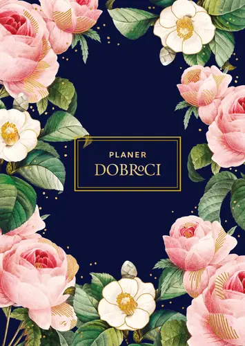 Okładka: Planer Dobroci – granat