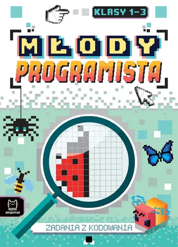 Okładka: Młody programista. Zadania z kodowania dla klas 1-3