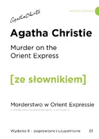 Okładka: Murder on the Orient Express / Morderstwo w Orient Expressie z podręcznym słownikiem angielsko-polskim