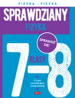 Okładka: Sprawdziany dla klasy 7-8. Fizyka