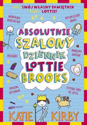 Okładka: Absolutnie szalony dziennik Lottie Brooks