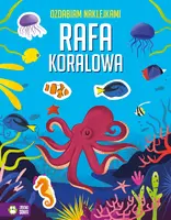 Okładka: Ozdabiam naklejkami. Rafa koralowa