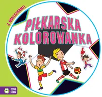 Okładka: Piłkarska kolorowanka