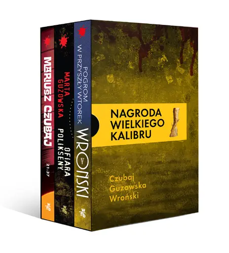 Okładka: Pakiet Wielkiego Kalibru: 21:37 / Ofiara Polikseny / Pogrom w przyszły wtorek
