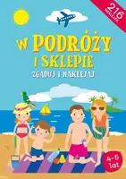 Okładka: Zgaduj i naklejaj - W podróży i sklepie