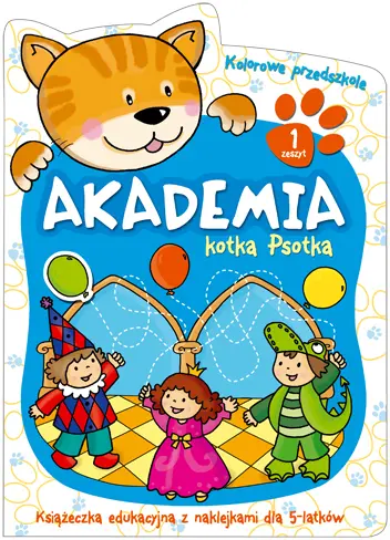Okładka: Akademia kotka Psotka cz. 1