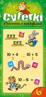 Okładka: Cyferki. Ćwiczenia z naklejkami
