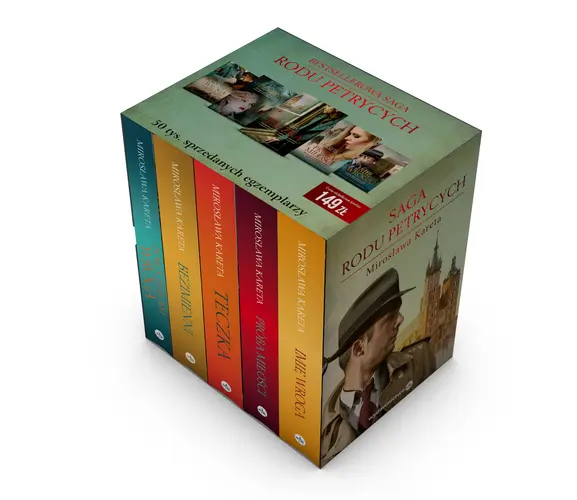 Okładka: Saga rodu Petrycych. Tomy 1-5