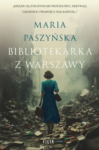 Okładka: Bibliotekarka z Warszawy (Wielkie Litery)