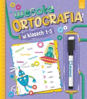 Okładka: Wesoła ortografia w klasach 1-3