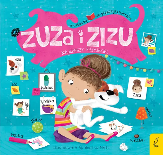 Okładka: Zuza i Zizu. Najlepszy przyjaciel