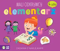 Okładka: Mali odkrywcy. Elementarz 4-latka