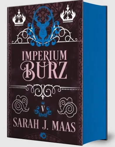 Okładka: Szklany tron. Imperium burz. Tom 5