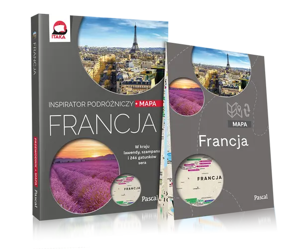 Okładka: Francja Inspirator Podróżniczy