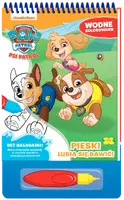 Okładka: Psi Patrol. Wodne kolorowanie cz. 11 Pieski kochają sport!