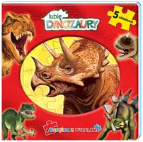 Okładka: Moje Dinozaury. Książka z puzzlami