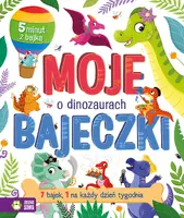 Okładka: Moje bajeczki. O dinozaurach