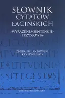 Okładka: Słownik cytatów łacińskich