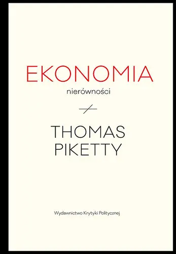 Okładka: Ekonomia nierówności