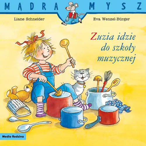 Okładka: Mądra mysz. Zuzia idzie do szkoły muzycznej