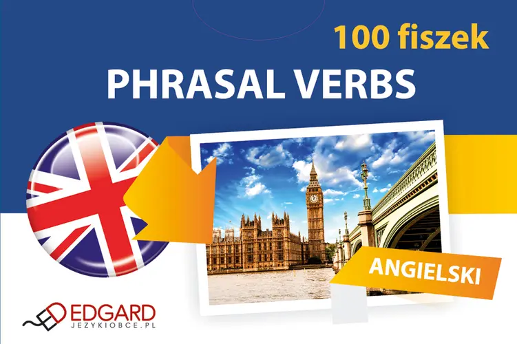 Okładka: Angielski 100 Fiszek Phrasal Verbs