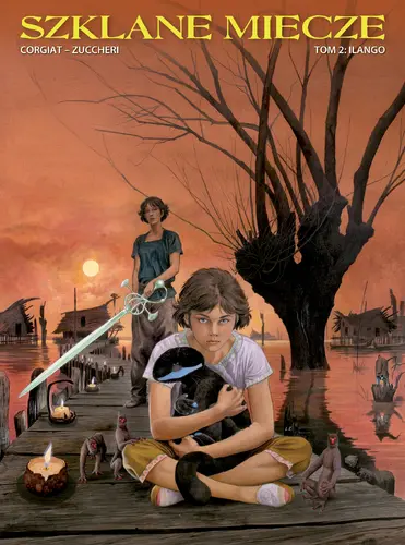 Okładka: Szklane Miecze. Ilango, tom 2