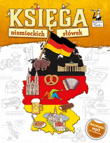 Okładka: Kapitan Nauka - Księga niemieckich słówek