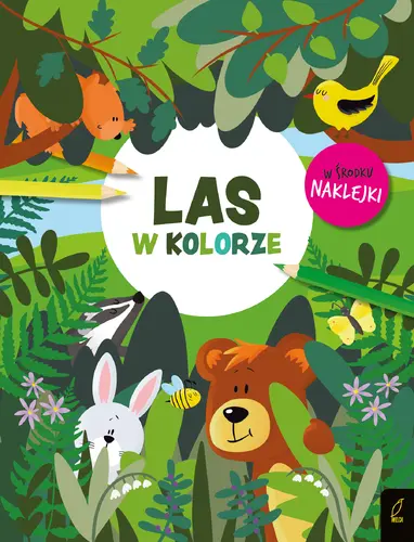 Okładka: W kolorze. Las