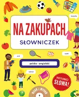 Okładka: Na zakupach. Słowniczek polsko-angielski.