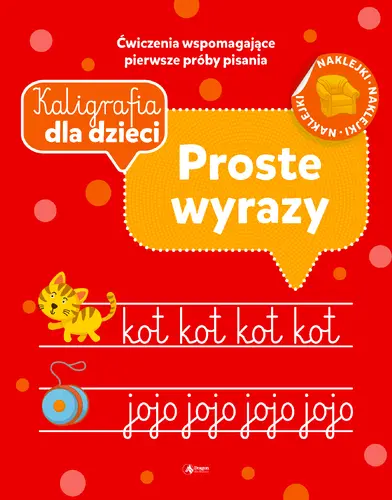 Okładka: Kaligrafia dla dzieci. Proste labirynty