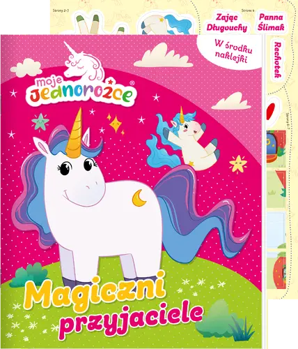 Okładka: Moje Jednorożce. Magiczni przyjaciele