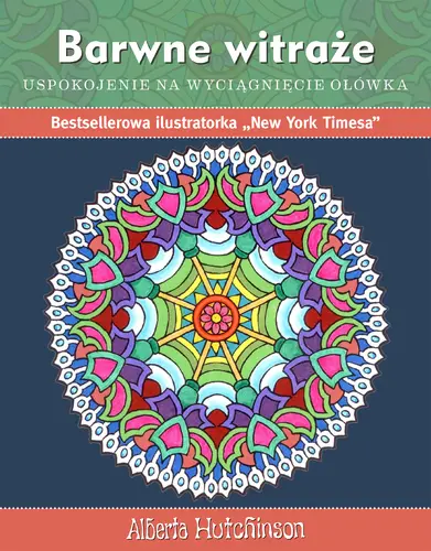 Okładka: KOLOROWANKA. Barwne witraże