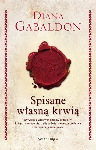 Okładka: Spisane własną krwią
