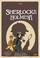 Okładka: Komiks paragrafowy. Cztery śledztwa Sherlocka Holmesa
