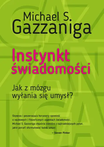 Okładka: Instynkt świadomości