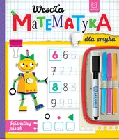 Okładka: Wesoła matematyka dla smyka. Ścieralny pisak