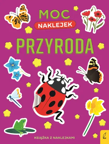 Okładka: Moc naklejek. Przyroda