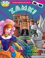 Okładka: Kolorowanki 3D Zamki