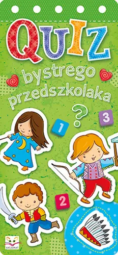 Okładka: Quiz bystrego przedszkolaka