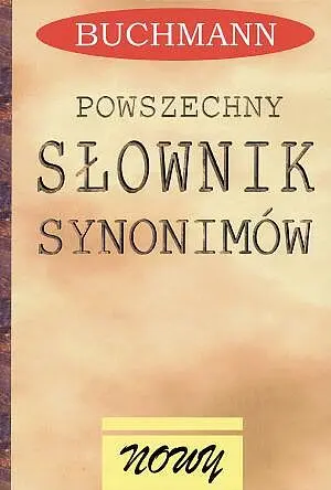 Okładka: Powszechny słownik synonimów