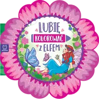 Okładka: Lubię kolorować z elfem