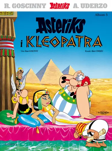 Okładka: Asteriks. Asteriks i Kleopatra. Tom 5