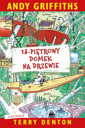 Okładka: 13-piętrowy domek na drzewie