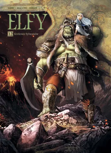 Okładka: Świat Akwilonu. Elfy. Tom 12. Królowa Sylwanów