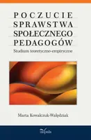 Okładka: Poczucie sprawstwa społecznego pedagogów