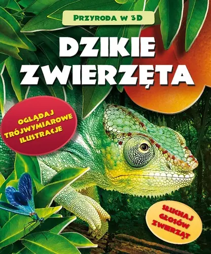 Okładka: Przyroda w 3D - Dzikie Zwierzęta