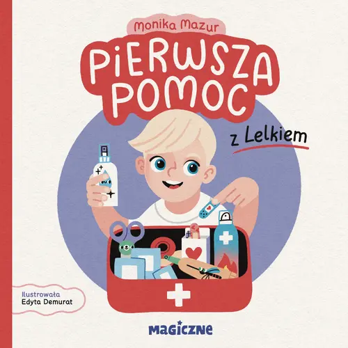 Okładka: Pierwsza pomoc z Lelkiem
