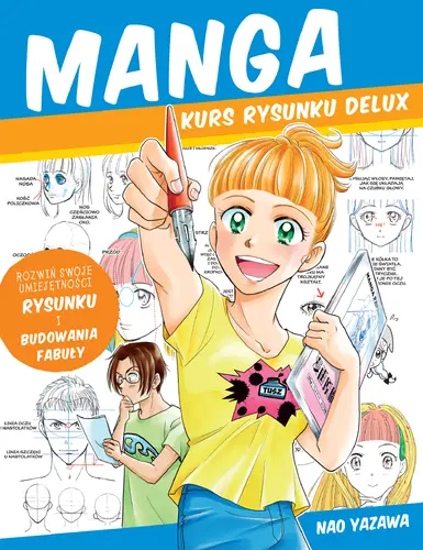 Okładka: MANGA kurs rysunku Delux