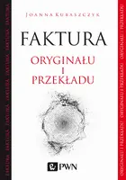 Okładka: Faktura oryginału i przekładu